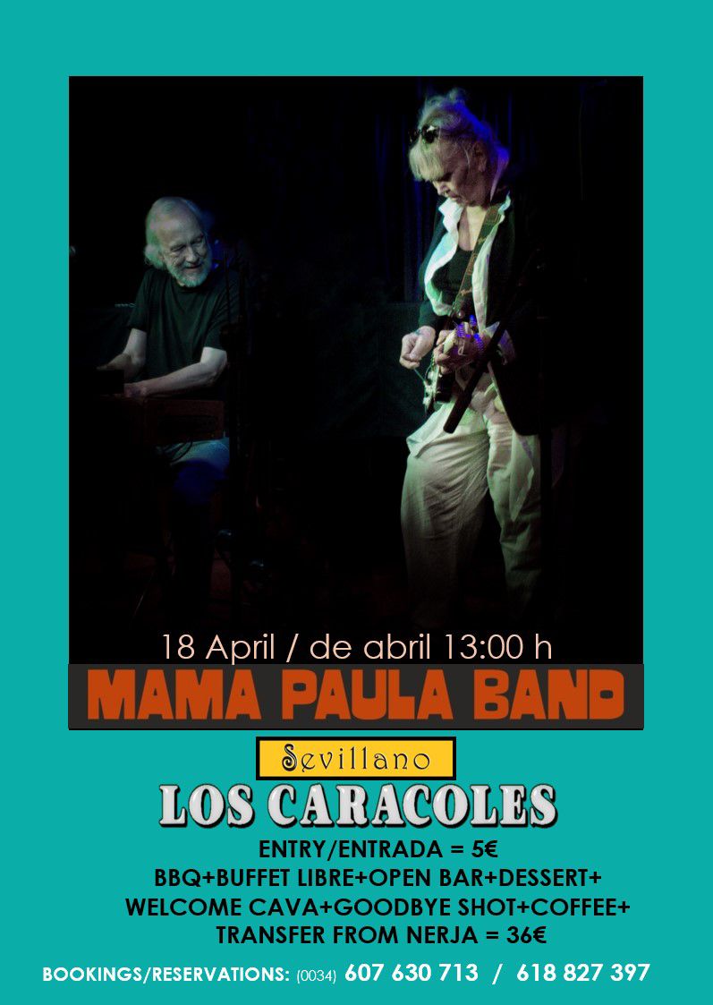  ☀️ 18 april NERJA / MARO — BLUES, BBQ & GOOD VIBES ☀️ LOS CARACOLES